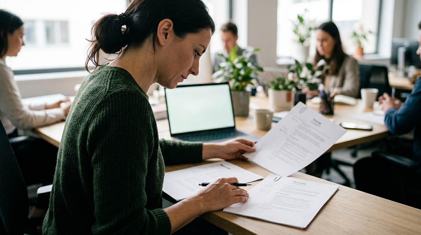 Featured image for "How Long Should a Resume Be? (One Page vs. Two, by Experience)"